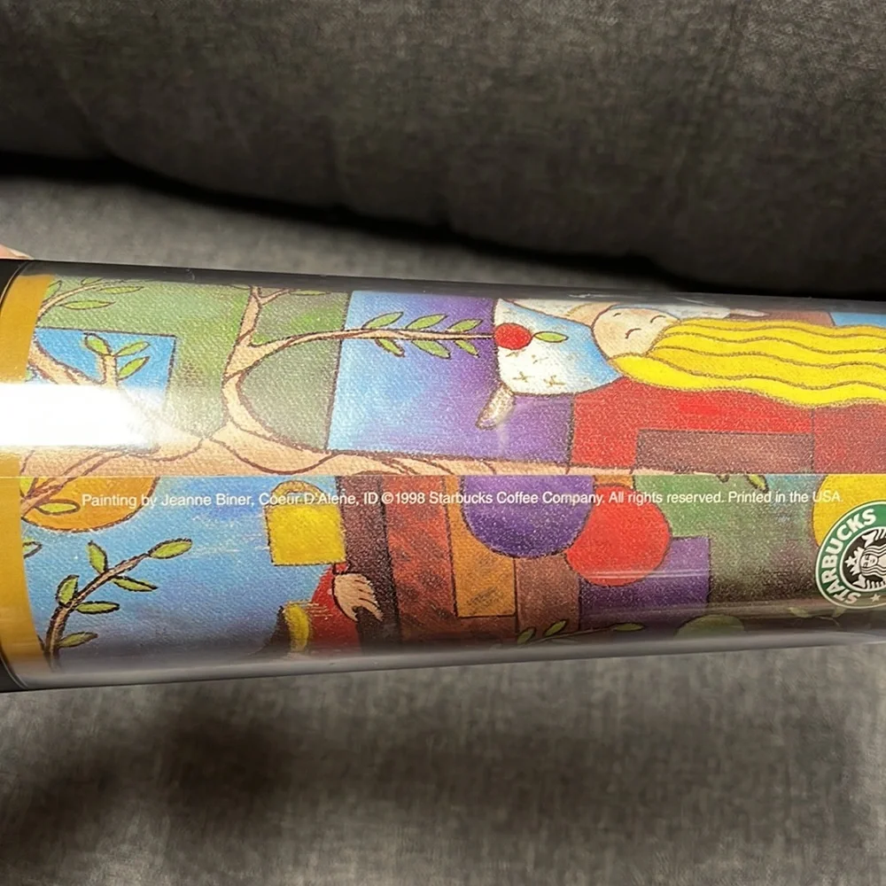Starbucks 1998 Sleeping Beauty Travel Mug
